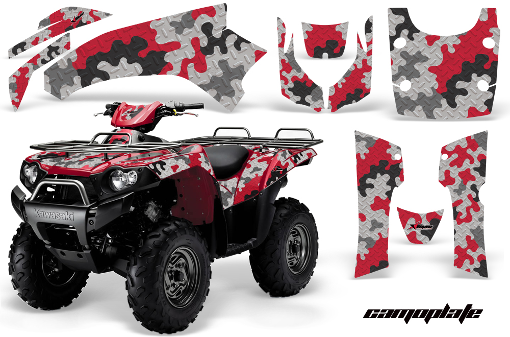 Kawasaki Brute Force 750 Graphics camoplate